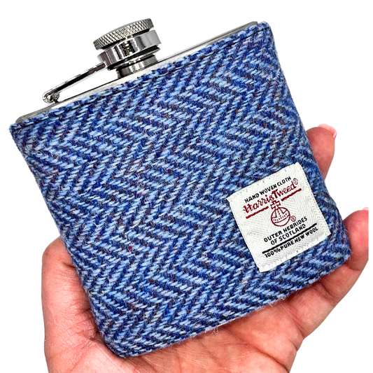 Harris Tweed Hip Flasks โ Classic Style Meets Everyday Practicality