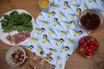 Garden Bird Tea Towel.