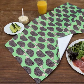Hedgehog Tea Towel.