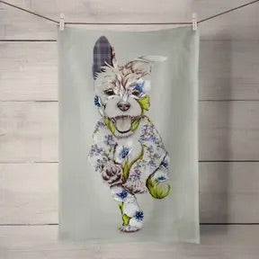Dog Tea Towel