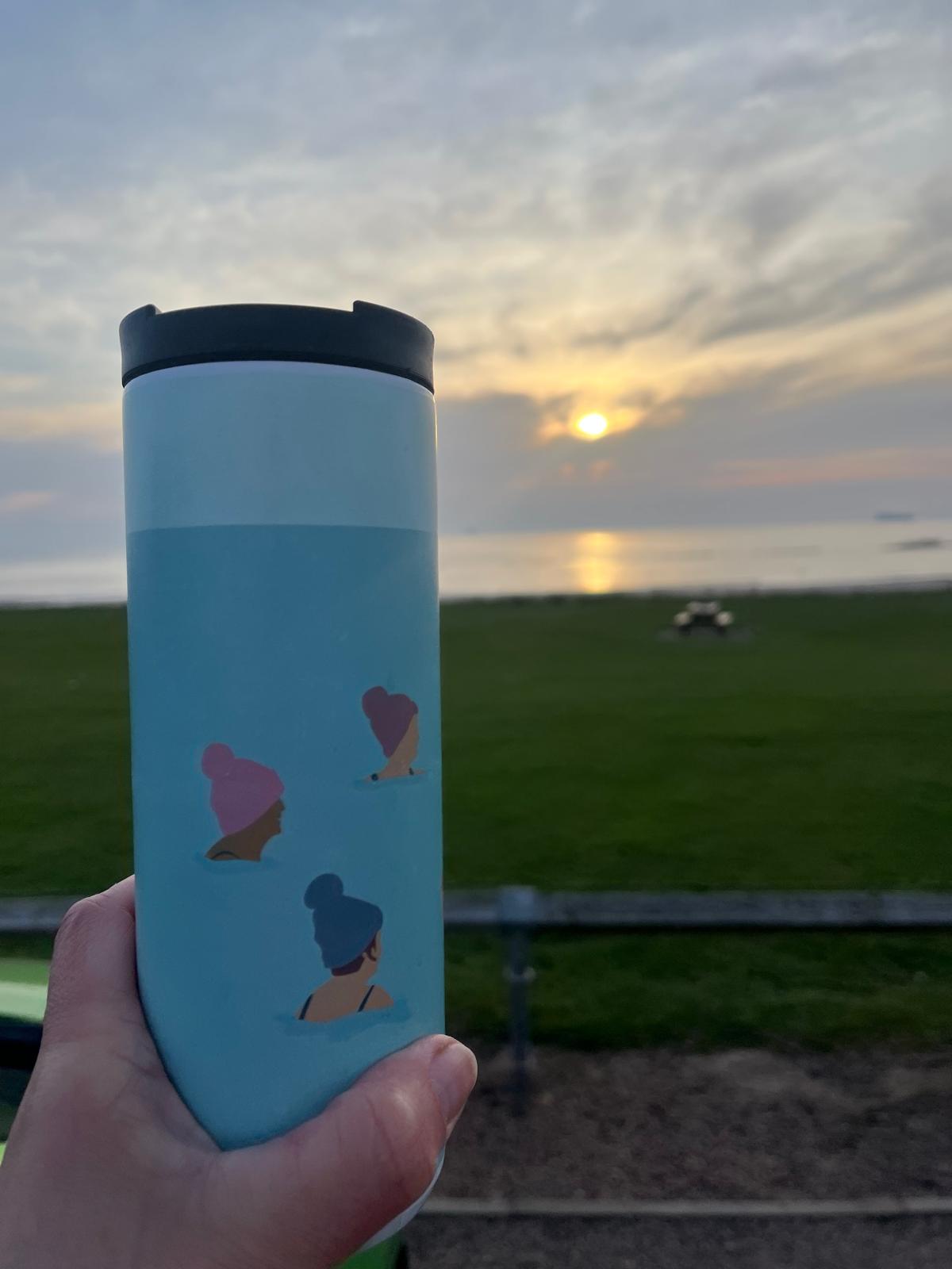 Wild Swimming Thermal Cup - Alternate Angle - Homeware Gift