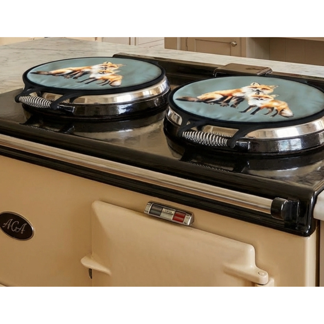 Fox Chef's Pads for AGA on Cream AGA