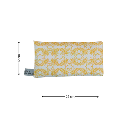 Yellow Bee Microwaveable Wheat Bag - 12 Cm X 22 Cm - Gift Idea