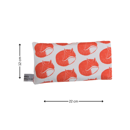 Red Fox Microwaveable Wheat Bag - Back View - Gift Idea