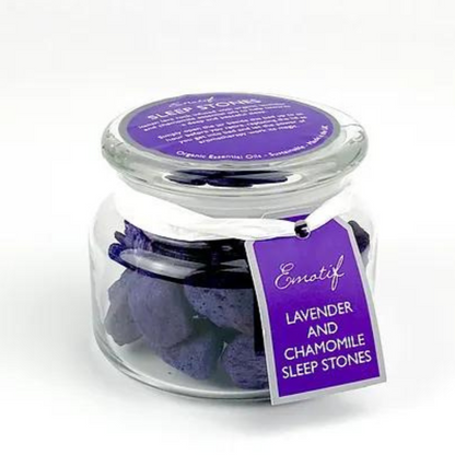 Aromatherapy Lavender & Chamomile Sleep Stones - Front View - A Joyful Addition To Any Kitchen