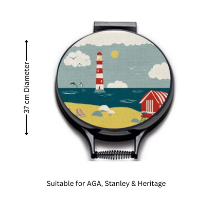 Beside The Seaside Chef's Pads For Aga - Back View - Gift Idea