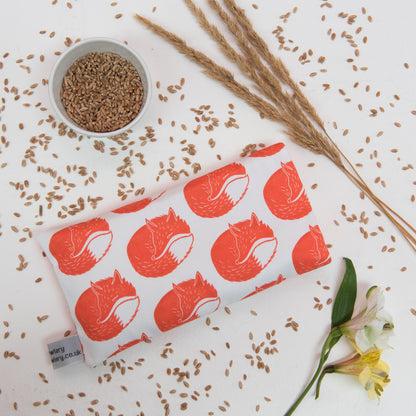Red Fox Microwaveable Wheat Bag - Alternate Angle - Homeware Gift