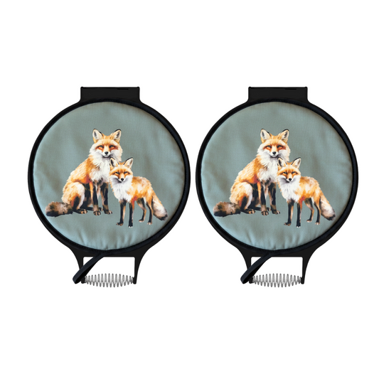 Fox Chef's Pads For AGA on AGA Lids.  Perfect Gift For AGA Lovers.  