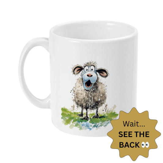 Funny Sheep Mug  - Technical Difficulties - Funny Gift - See The Back