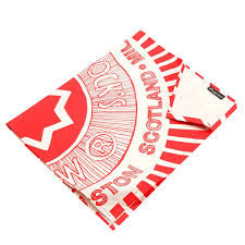 Tunnock's Tea Cake Wrapper Tea Towel - Alternate Angle - A Joyful Addition To Any Kitchen