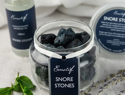 Essential Oil Aromatherapy Snore Stones Gift Set - Alternate Angle - Homeware Gift