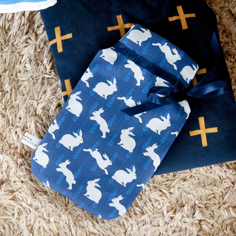 Blue Rabbit Hot Water Bottle & CoverGifts For Animal Lovers Eclectic