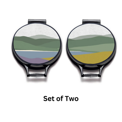 Heather, Hills & Gorse Countryside Chef's Pads For Aga - Alternate Angle - Homeware Gift