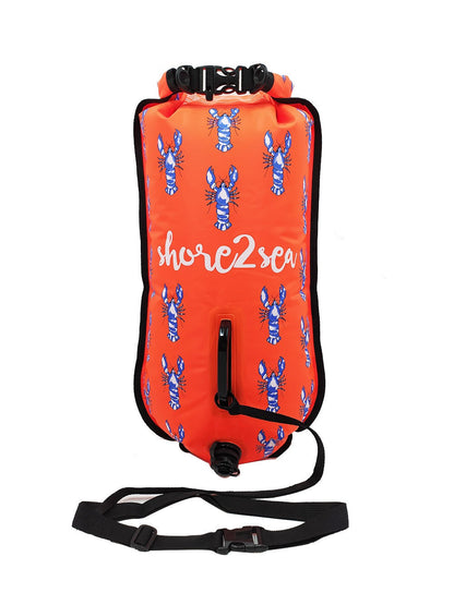 Swim Tow Float/dry Bag (28l) - Side View - Quirky Detail