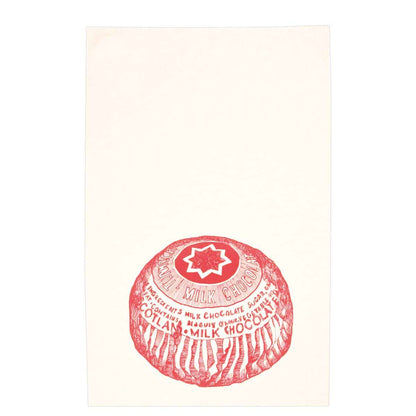 Tunnock's Tea Cake Tea Towel - Front View - A Joyful Addition To Any Kitchen