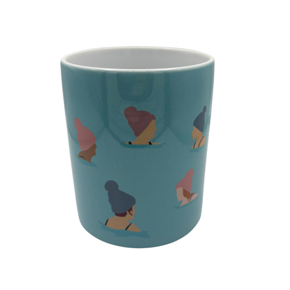 Wild Ones Wild Swimming Mug - Front View - A Joyful Addition To Any Kitchen