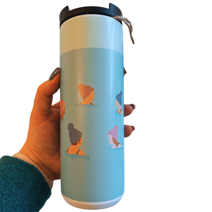 Wild Swimming Thermal Cup - Detail Shot - Colourful Close-up