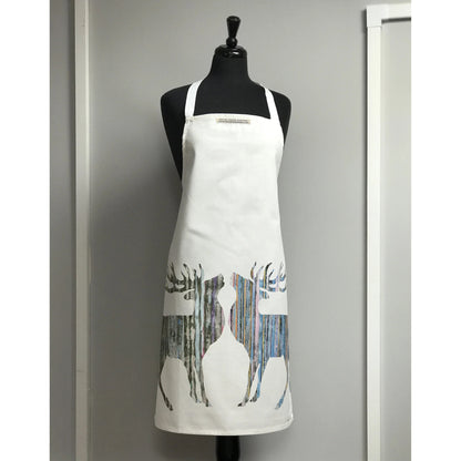 Silver Stag Apron - Alternate Angle - Homeware Gift